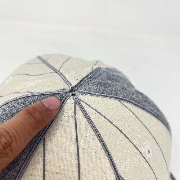 Vintage Black Ball Classics St. Louis Stars Cream Striped Fitted 7 7/8 Cap 1944 - Picture 8 of 8